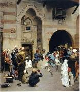 Arab or Arabic people and life. Orientalism oil paintings  406, unknow artist